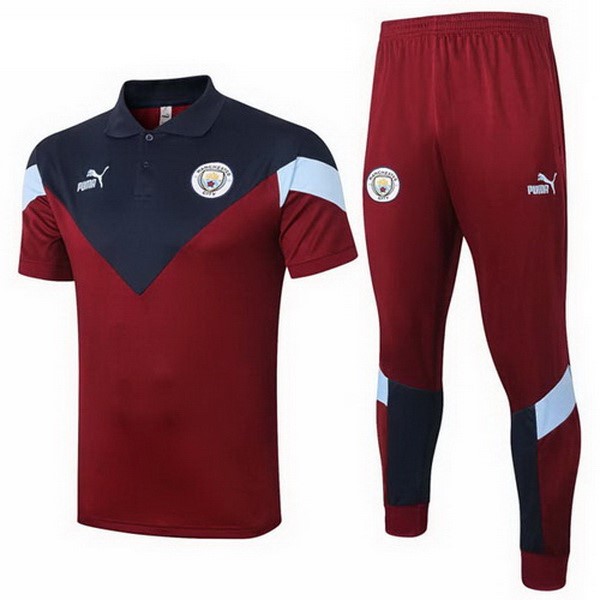 Polo Football Manchester City Ensemble Complet 2020-21 Bordeaux